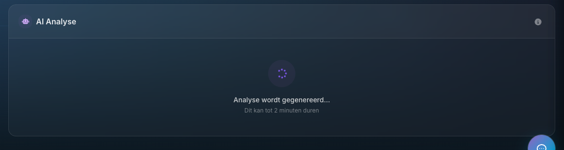 AI doelen-voortgang analyse per zorgvrager in Dossier360