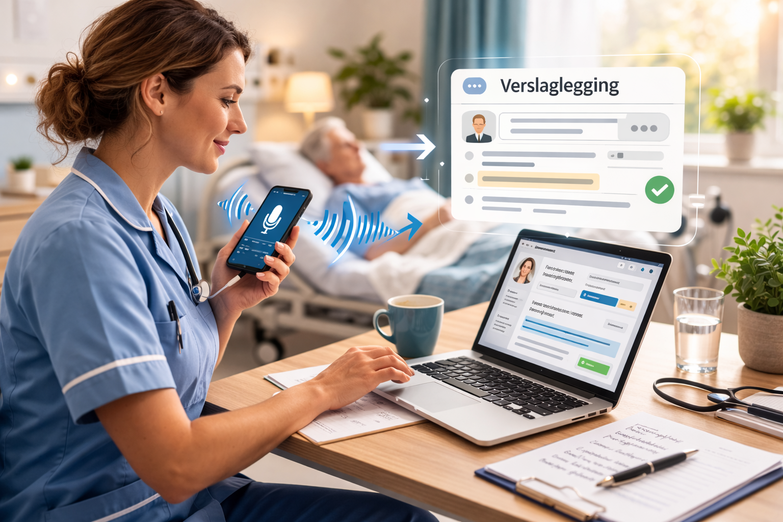 Speak to Text - Rapportage