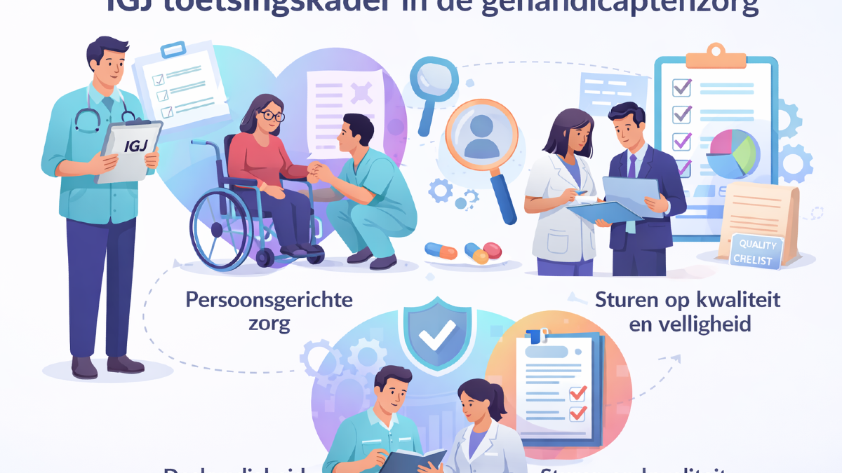 Waar toetst de IGJ op in de gehandicaptenzorg?